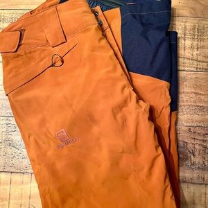 Salomon Men’s Icemania Snow Pants - Medium